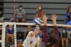 VB vs RIC  Wheaton Women's Volleyball vs Rhode Island College. - Photo by Keith Nordstrom : Wheaton, Volleyball, VB